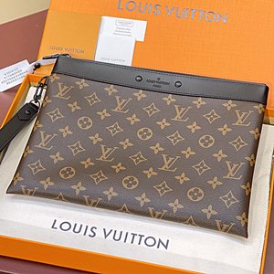 Replica Louis Vuitton Pochette To-Go Clutch Bag M81569 Monogram Eclipse